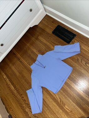 Vitality cropped quarter zip